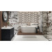 Плитка стінова Crystalline White GLOSSY 25x75 код 5329 Опочно