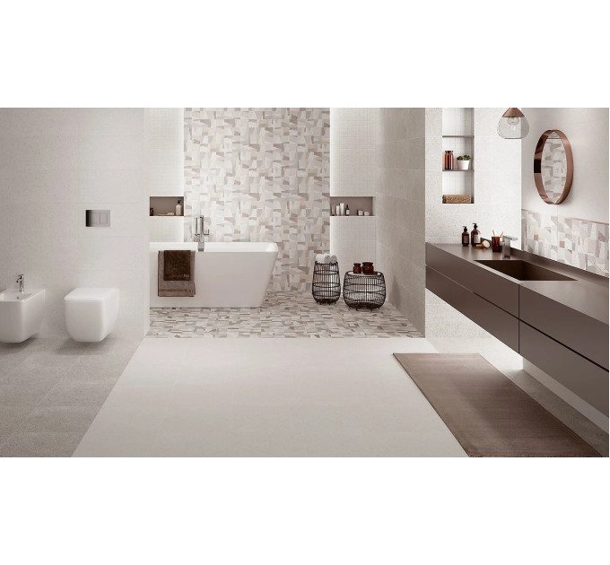 Плитка керамогранітна Rovena Grey SATIN 420x420x8 Opoczno