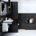 Плитка стінова Black GLOSSY 25x75 код 1615 Опочно
