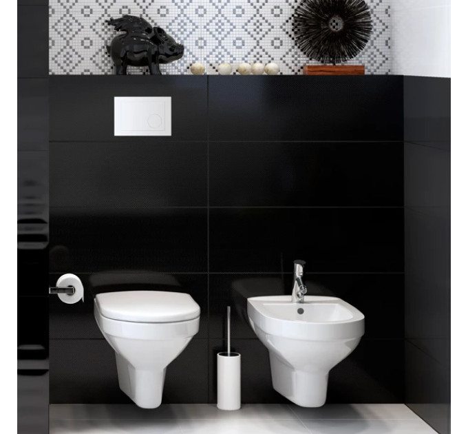 Плитка стінова Black GLOSSY 25x75 код 1615 Опочно