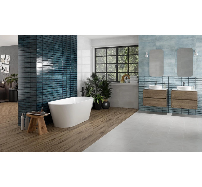 Плитка стінова Fransua Mint GLOSSY STR 29,7x60 код 1923 Опочно