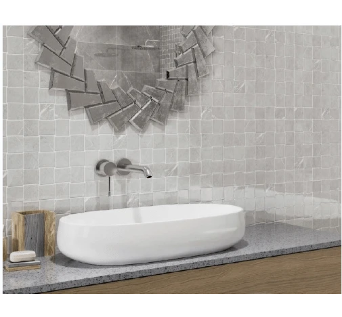 Мозаїка Beatris Light Grey 29,7x29,7 код 4288 Опочно