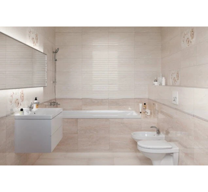 Плитка стінова Camelia STR 29,7x60 код 2761 Опочно
