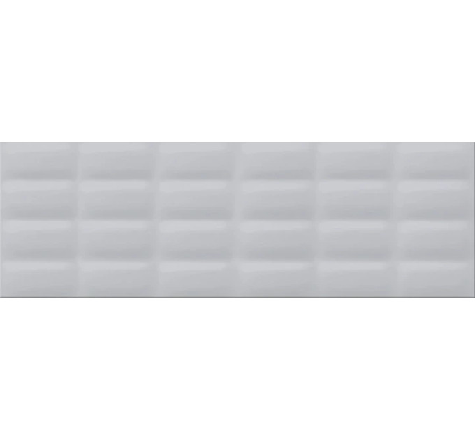 Плитка стінова Grey Pillow GLOSSY STR 25x75 код 1011 Опочно