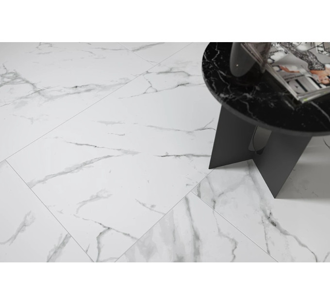 Плитка керамогранітна Calacatta Marble White RECT 598x1198x8 Opoczno