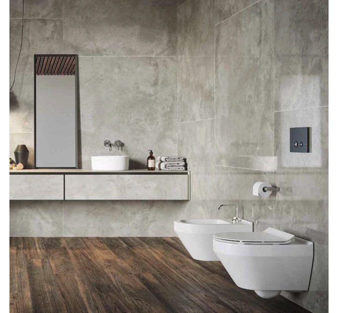 Плитка керамогранітна Quenos Light Grey LAP 598x1198x8 Opoczno