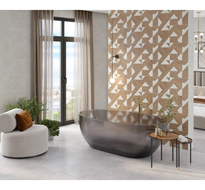 Плитка стінова Tamisa Light Grey SAT 297x600x9 Opoczno