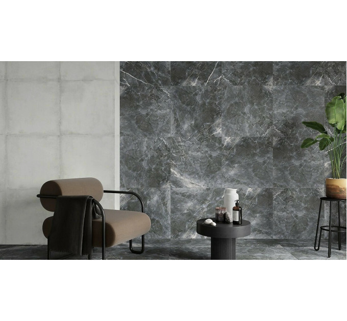 Плитка керамогранітна Space Blue MICRO RECT 598x598x8 Opoczno