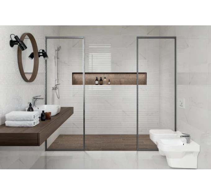 Плитка стінова Calacatta STR 29,7x60 код 2662 Опочно