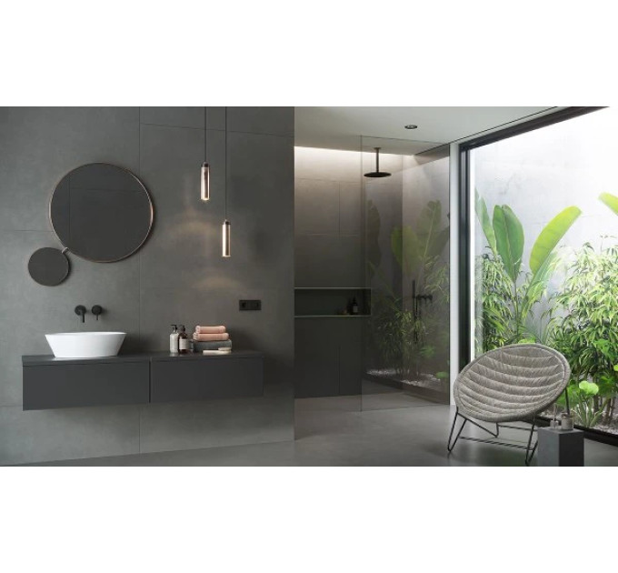 Плитка керамогранітна Grava Grey 598x598x8 Opoczno