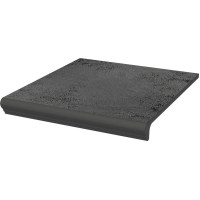 Сходинка з капіносом пряма Semir Grafit 30x33