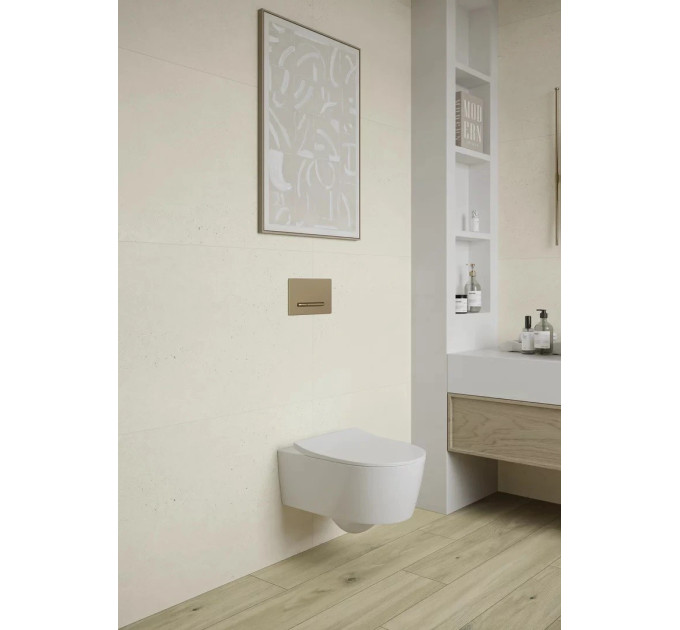 Плитка стінова Bergdust White RECT 298x598x8 Paradyz