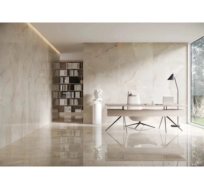 Плитка керамогранітна Invisible White SZKL RECT POL 1198x1198 Paradyz