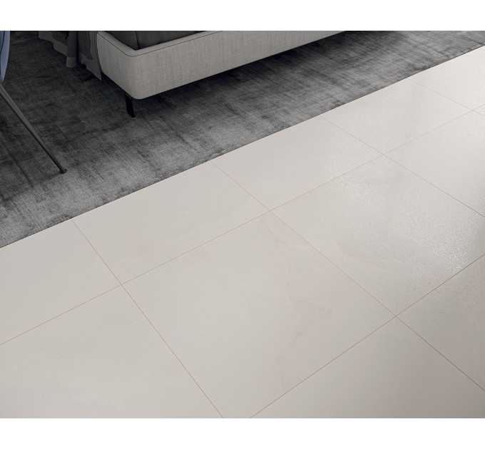 Плитка керамогранітна Elegantstone Bianco RECT LAP 598x598x9 Paradyz