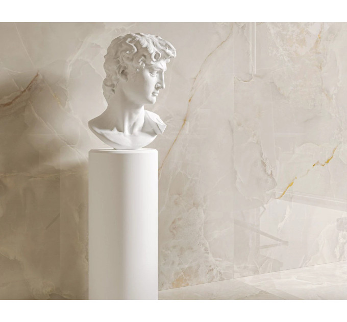Плитка керамогранітна Invisible White RECT POL 600x1200x9 Paradyz