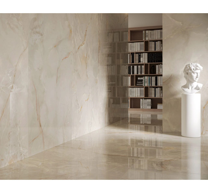 Плитка керамогранітна Invisible White RECT POL 600x1200x9 Paradyz