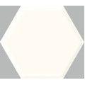 Декор Uniwersalny Heksagon White STR 171x198x9 Paradyz