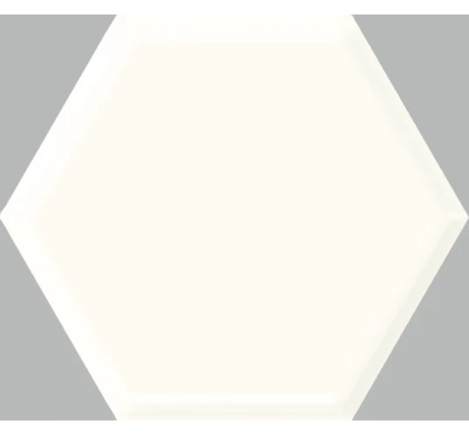 Декор Uniwersalny Heksagon White STR 171x198x9 Paradyz