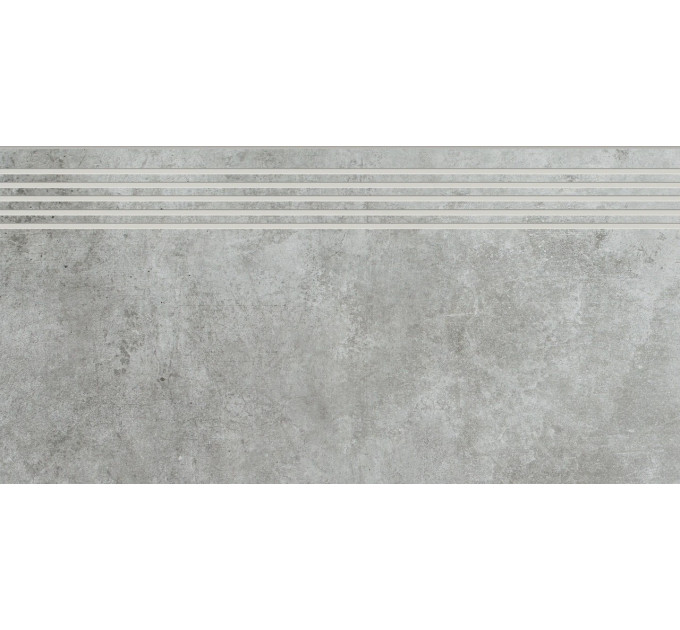 Сходинка пряма різана Scratch Grys MAT 29,8x59,8