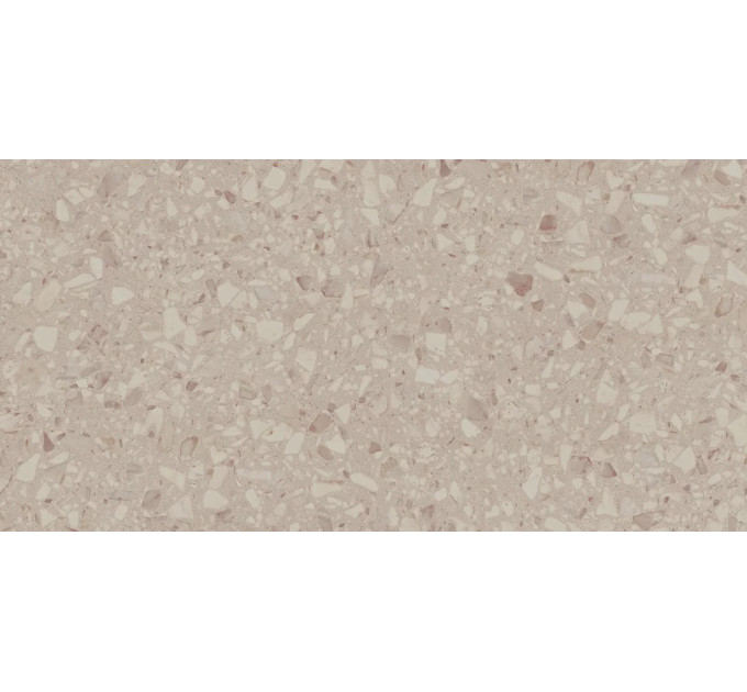 Плитка керамогранітна Terazzo Beige SZKL RECT MAT 598x1198x8 Paradyz