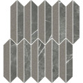 Мозаїка різана Noisy Whisper Graphite Mix MAT 27,4x29,8