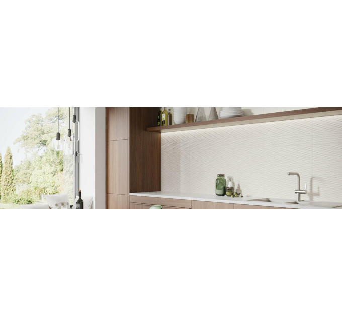 Плитка стінова Hope Grey STR 300x600x9 Paradyz
