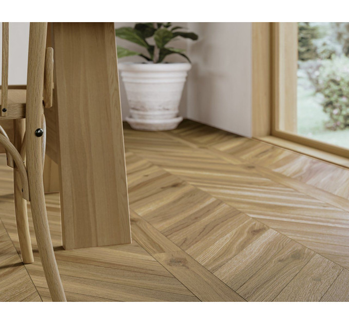 Декор Freeland Chocolate Chevron лівий 98x598x10 Paradyz