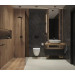 Плитка керамогранітна Carrastone Black RECT 598x598x8 Paradyz