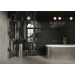 Плитка стінова Monpelli Black Mix Cegielka STR Блиск 65x298 Paradyz