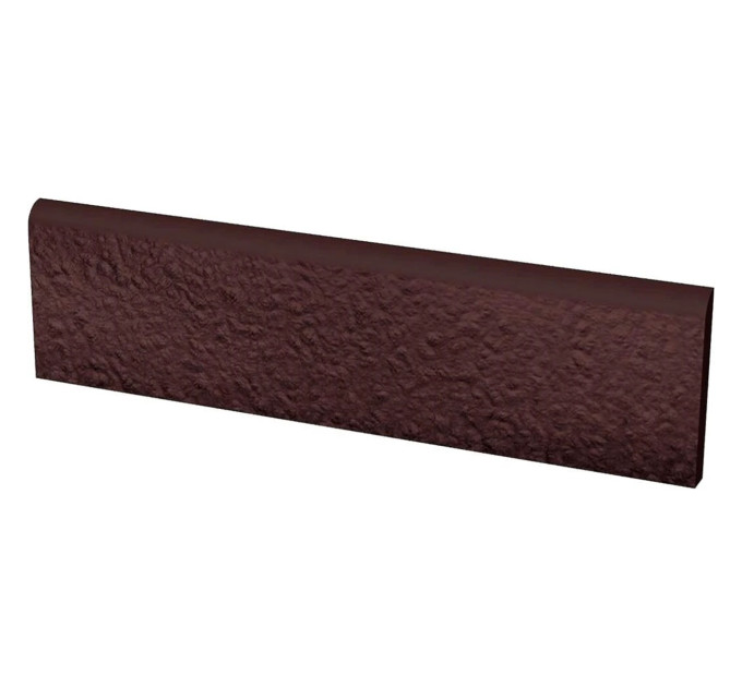 Плитка фасадна Cloud Brown STR 65x240 Paradyz