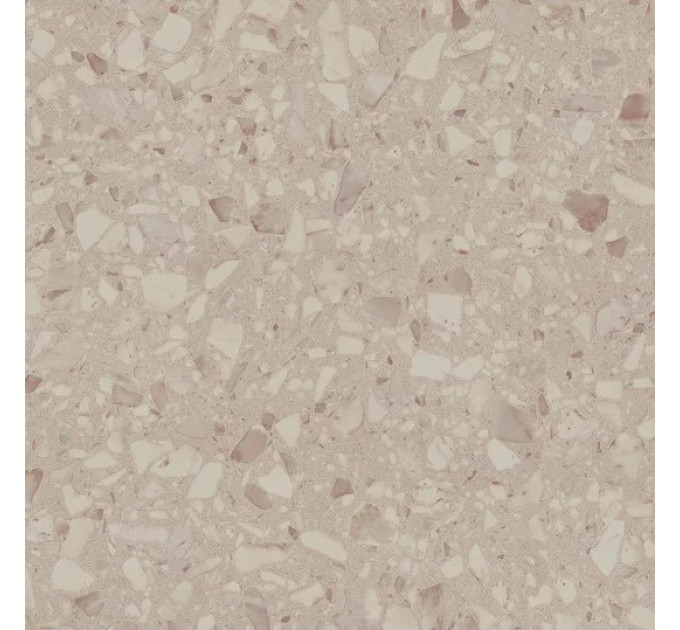 Плитка керамогранітна Terazzo Beige SZKL RECT MAT 598x598x8 Paradyz