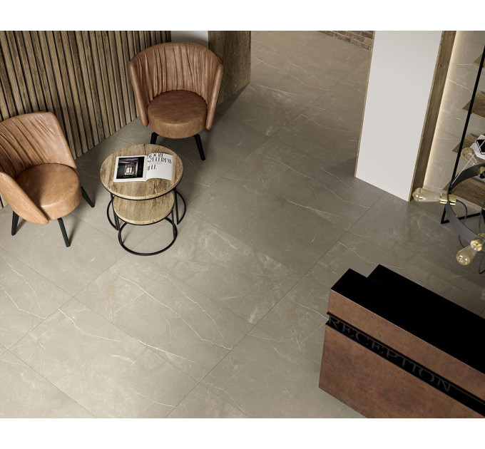 Плитка керамогранітна Linearstone Taupe RECT 598x598x9 Paradyz
