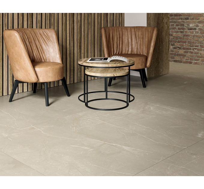 Плитка керамогранітна Linearstone Taupe RECT 598x598x9 Paradyz