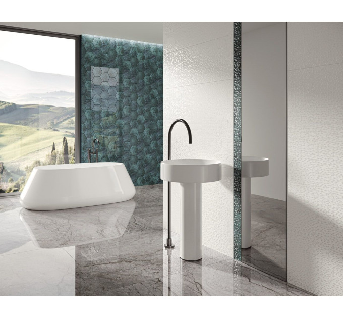 Плитка керамогранітна Visioner Grey RECT POL 1200x1200x9 Paradyz