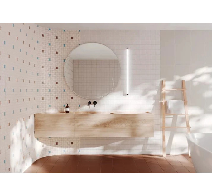 Плитка стінова Neve Creative Light Grys 98x98x6,5 Paradyz
