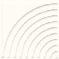 Плитка стінова Neve Creative Bianco B STR 198x198x11,5 Paradyz