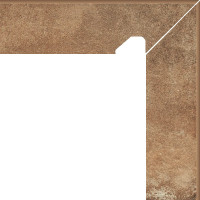 Цоколь правий Scandiano Rosso 2х-елементний 81x300x11 Paradyz