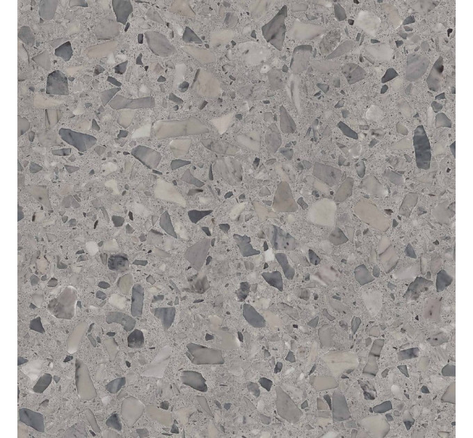 Плитка керамогранітна Terazzo Grey RECT 598x598x8 Paradyz