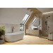Плитка керамогранітна Oldwood Crema STR 200x600x8 Paradyz