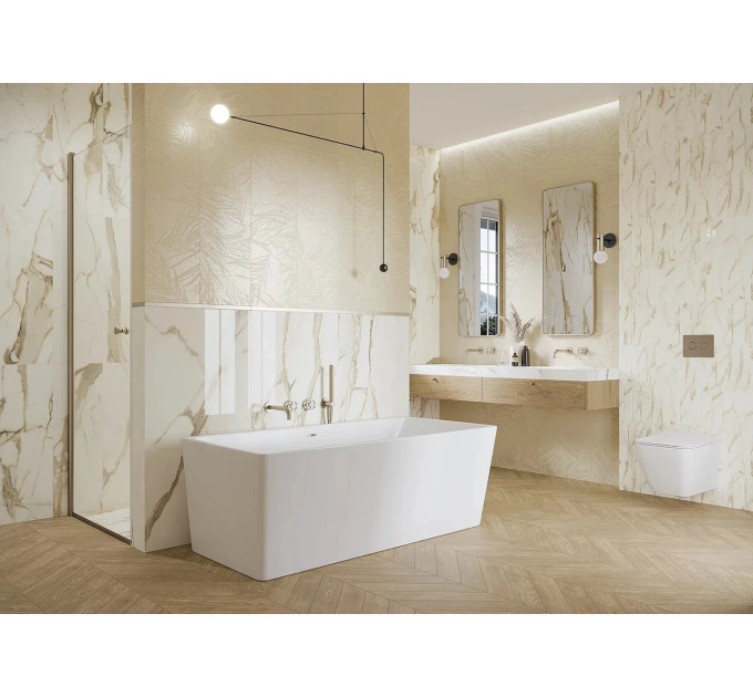 Плитка керамогранітна Warm Wind Gold SZKL RECT POL 1198x2798 Paradyz