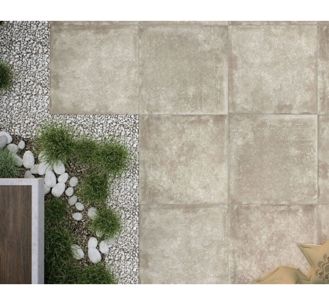 Плитка керамогранітна Path Beige 2.0 RECT 595x595x20 Paradyz