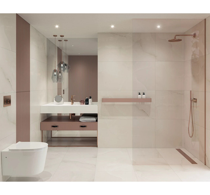Плитка керамогранітна Elegantstone Beige RECT LAP 598x1198x10 Paradyz