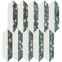 Мозаїка різана Unique Lady Green Mix SZKL MAT 27,4x29,8
