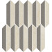 Мозаїка різана Mystic Shadows Beige Mix MAT 27,4x29,8