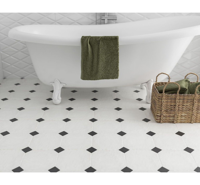 Плитка підлогова Modern Bianco Octagon SZKL STR 19,8x19,8
