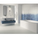 Плитка стінова Nightwish Navy Blue RECT STR 250x750x9 Paradyz
