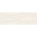 Плитка стінова Neve Bianco RECT STR Блиск 25x75