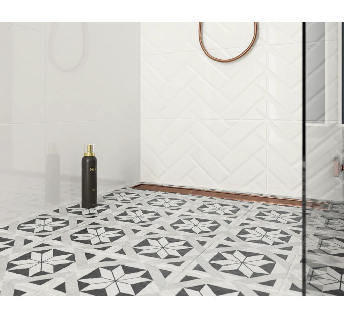 Плитка підлогова Modern Bianco SZKL STR 19,8x19,8