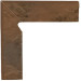 Цоколь Semir Beige Лівий 2 ел 8,1x30