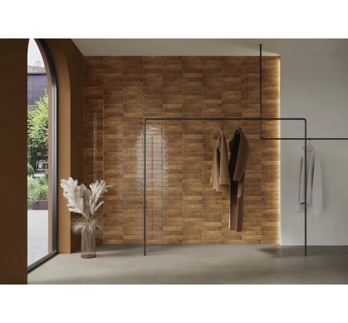 Плитка стінова Monpelli Ochra Mix Cegielka STR Блиск 65x298 Paradyz